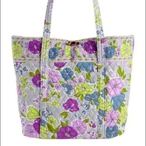Vera Bradley Watercolor Tote Purse Shoulder Bag